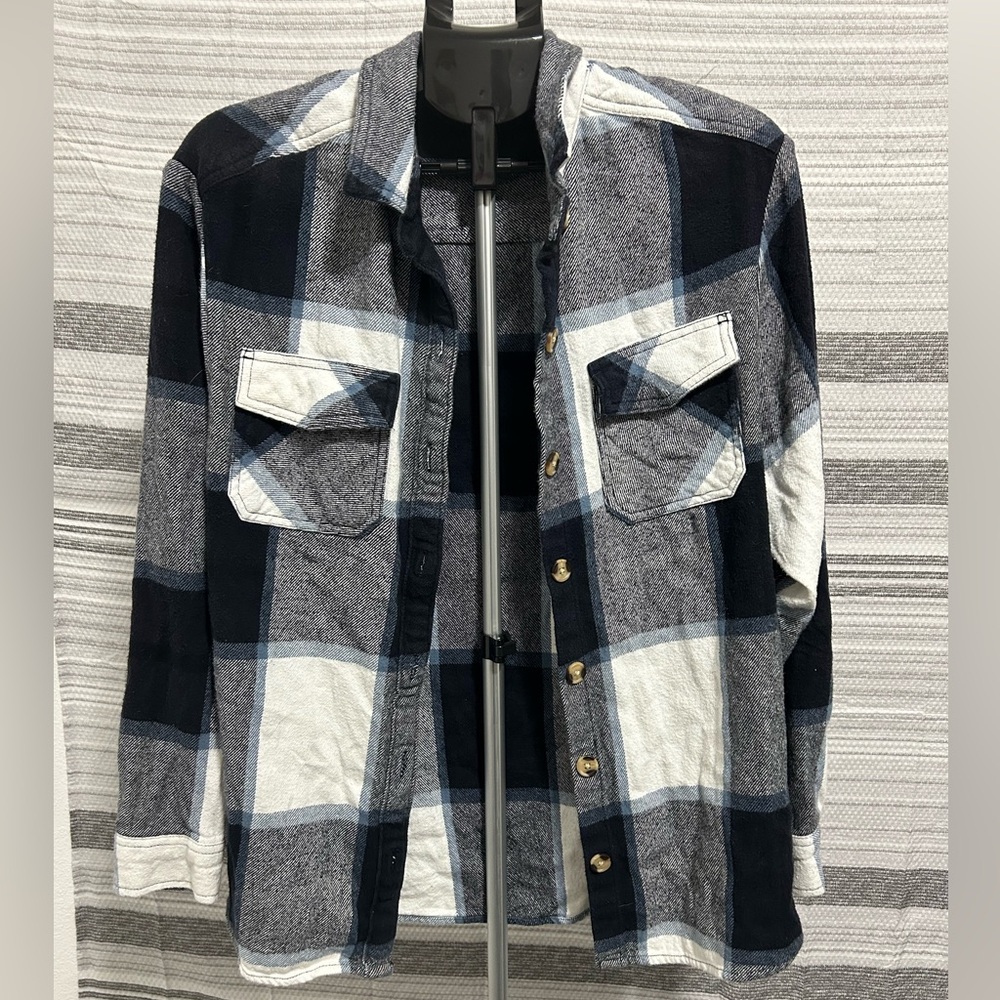 BeachLunchLounge Women’s Small Flannel Shacket